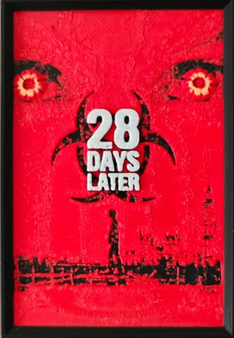 28 Days Later movie poster fridge magnet