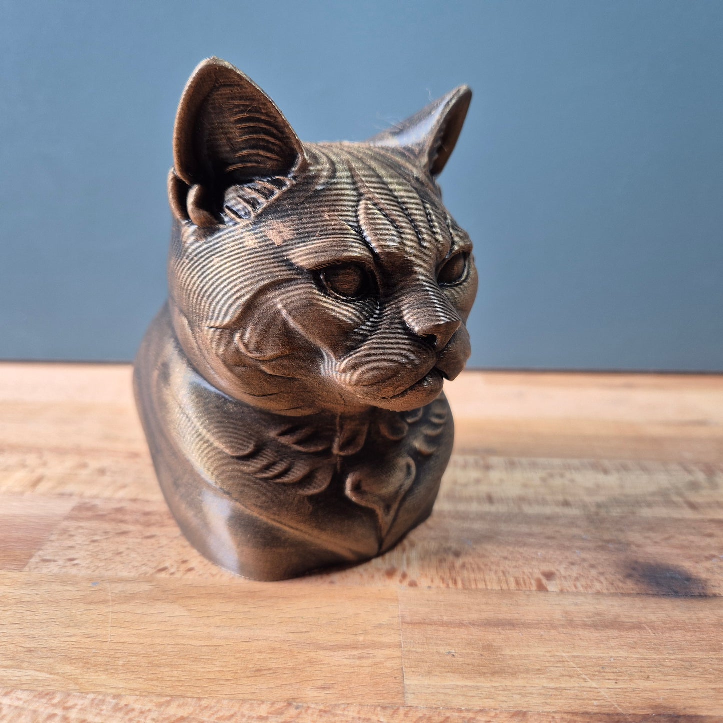 American Shorthair Cat Bust