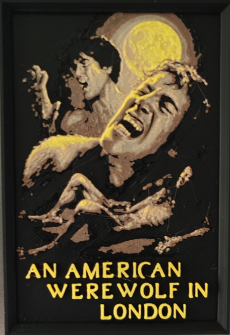 An American Werewolf in London poster magnet