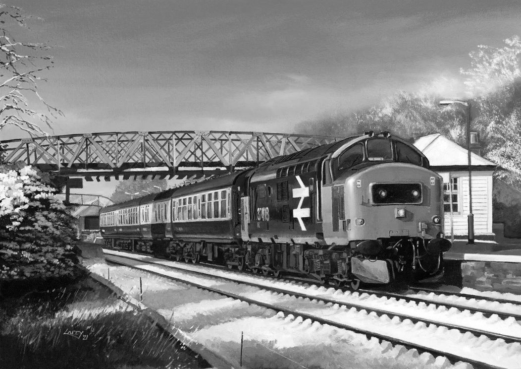 BR Class 37/4 Diesel Loco No. 37418 – Hueforge