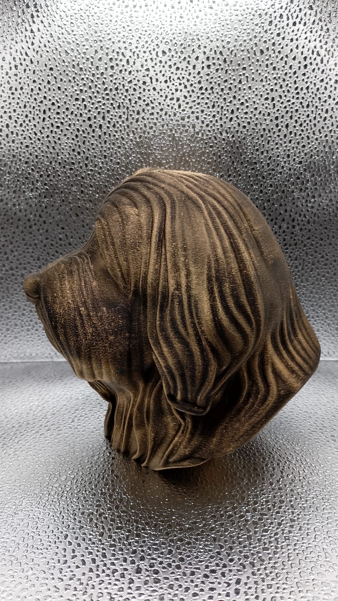 Bearded Collie Bust