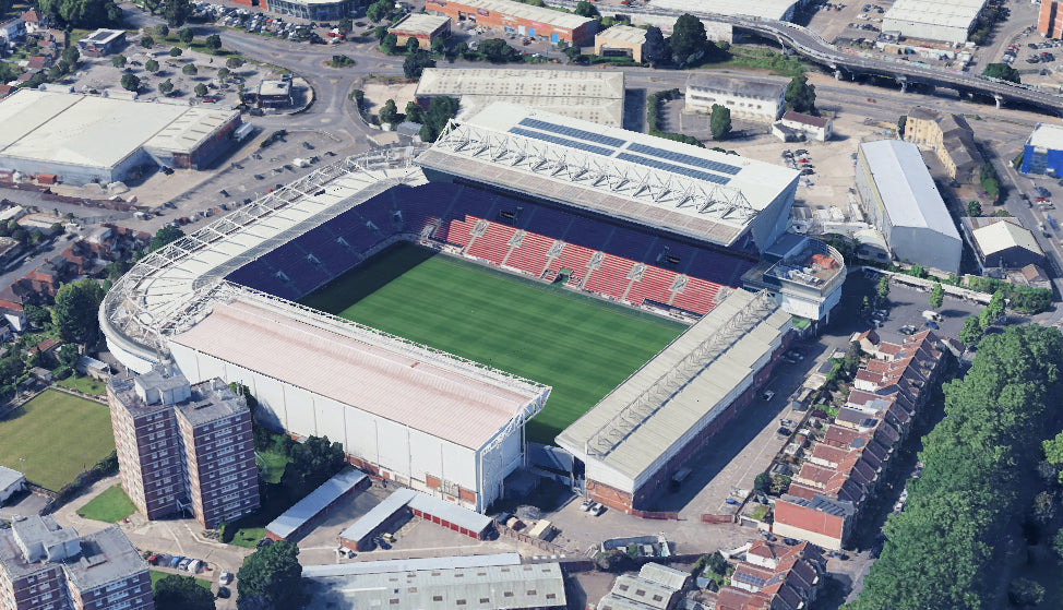Bristol Bears - Ashton Gate Stadium hueforge