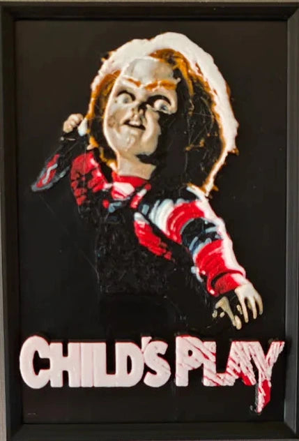 Child's Play movie poster fridge magnet