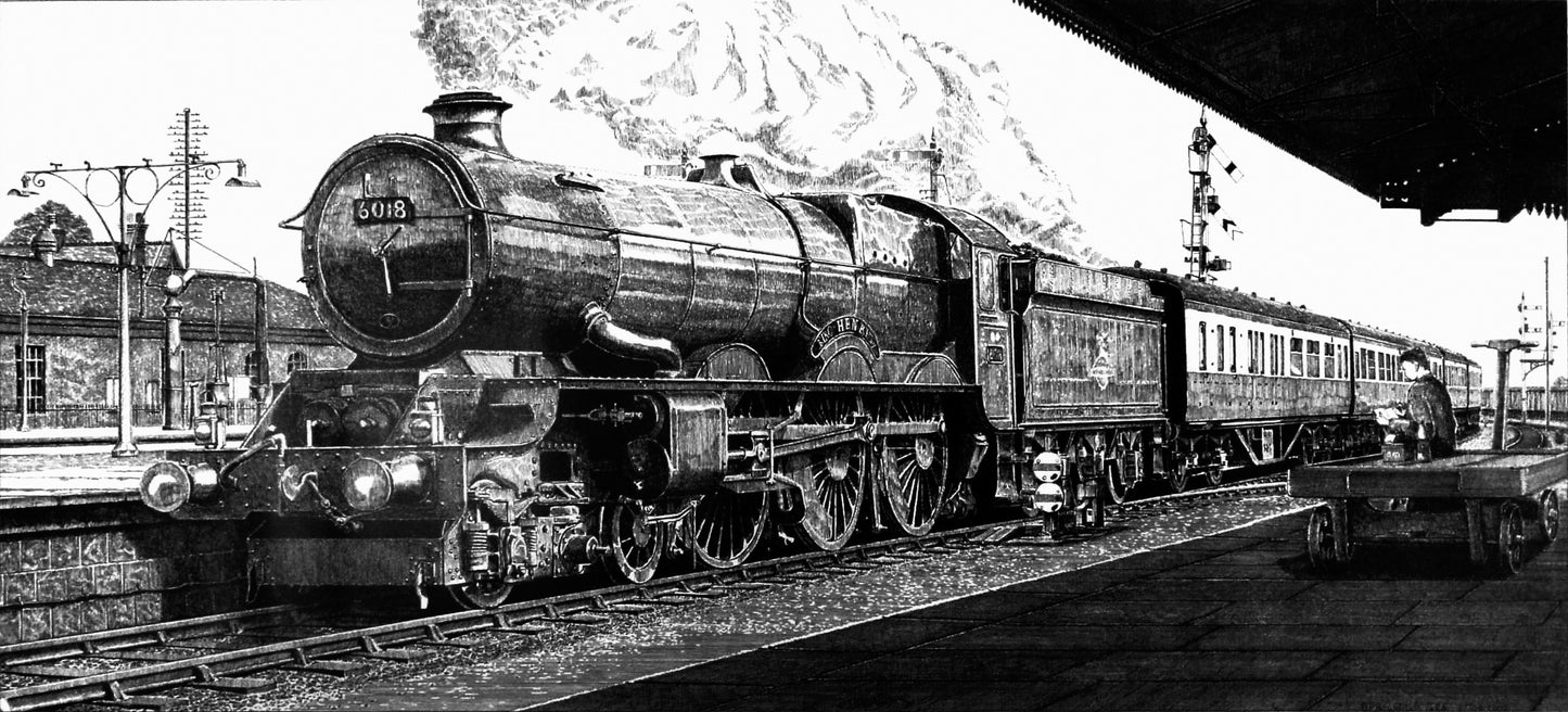 GWR King Class No. 6018 “King Henry VI” – Hueforge
