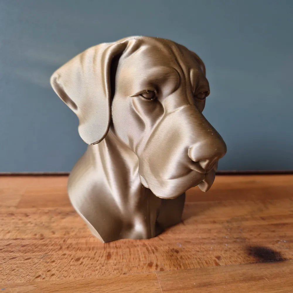 Great Dane Bust