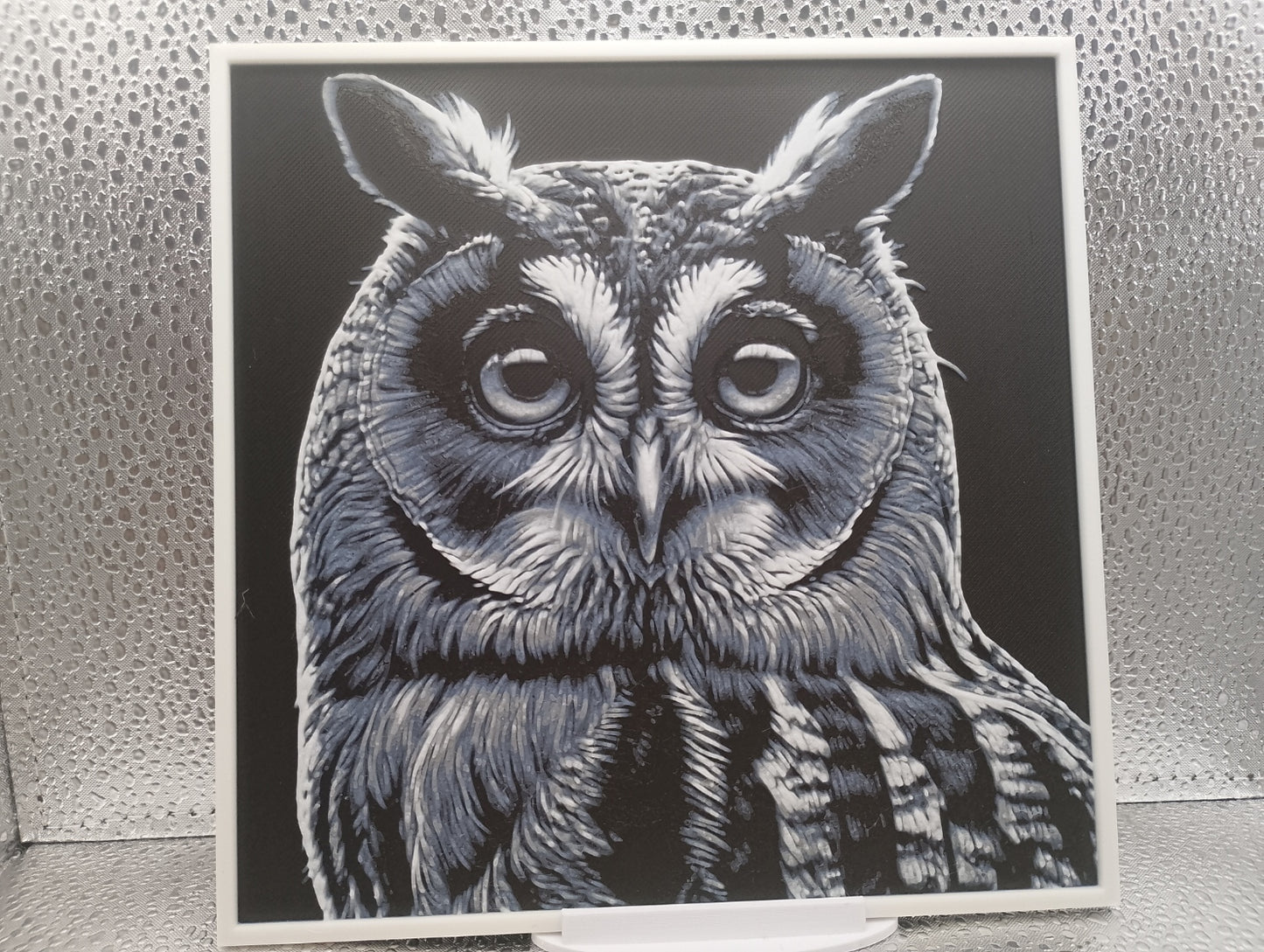 Long-eared Owl hueforge