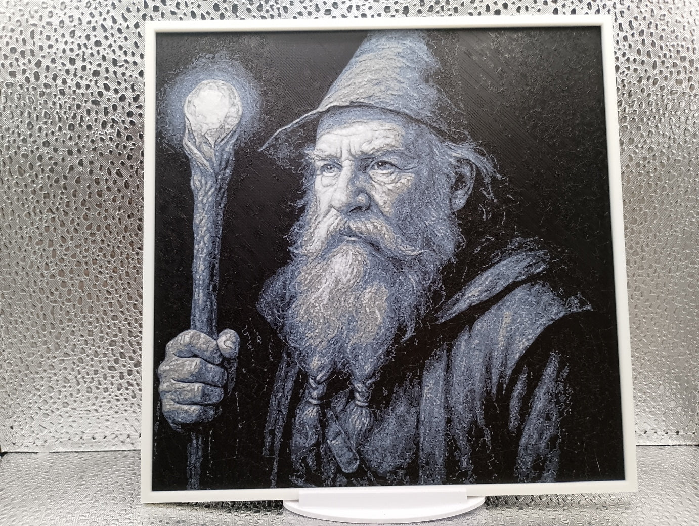 Male Dwarf Wizard Dungeons and Dragons hueforge