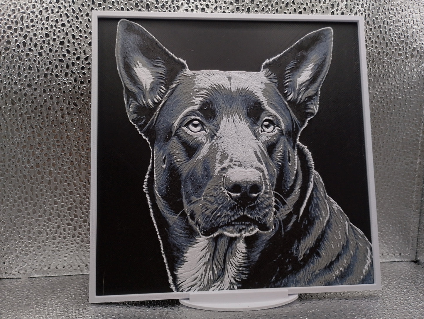 Beauceron – Hueforge 3D-Printed Artwork