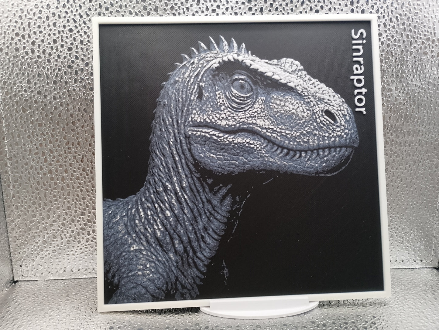 Sinraptor – Hueforge 3D-Printed Artwork
