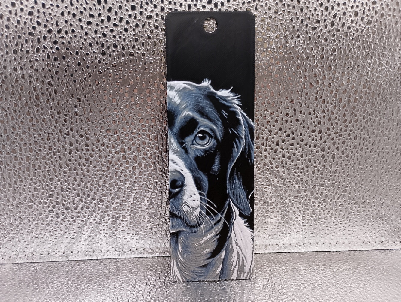 Brittany Spaniel Bookmark – Hueforge