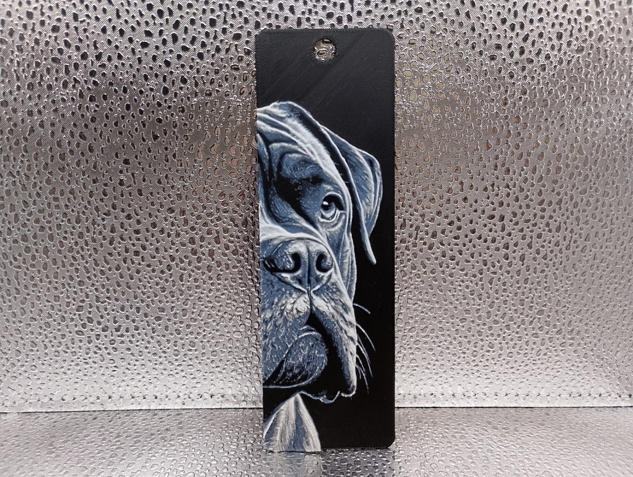 Cane Corso Bookmark – Hueforge