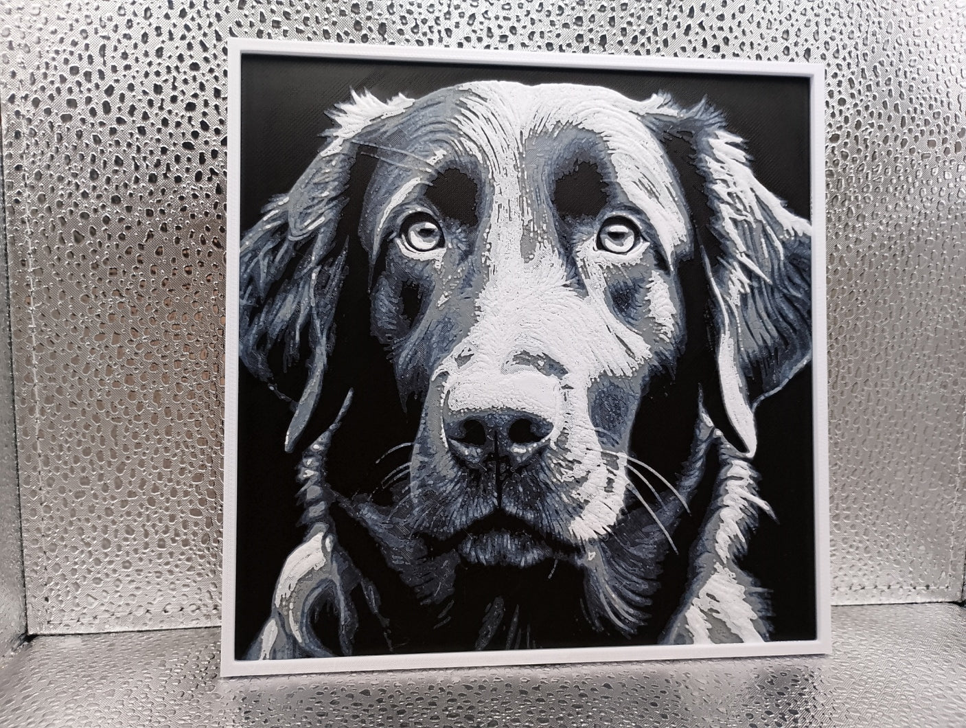 Flat Coated Retriever – Hueforge