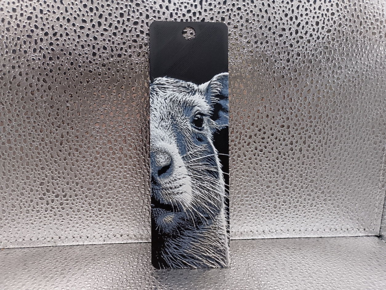 Capybara Bookmark – Hueforge