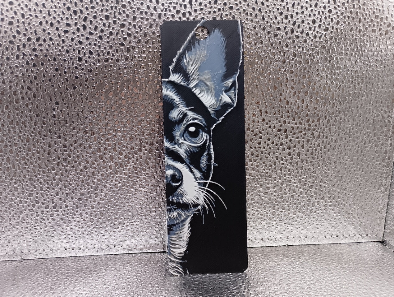 Toy Terrier Bookmark – Hueforge