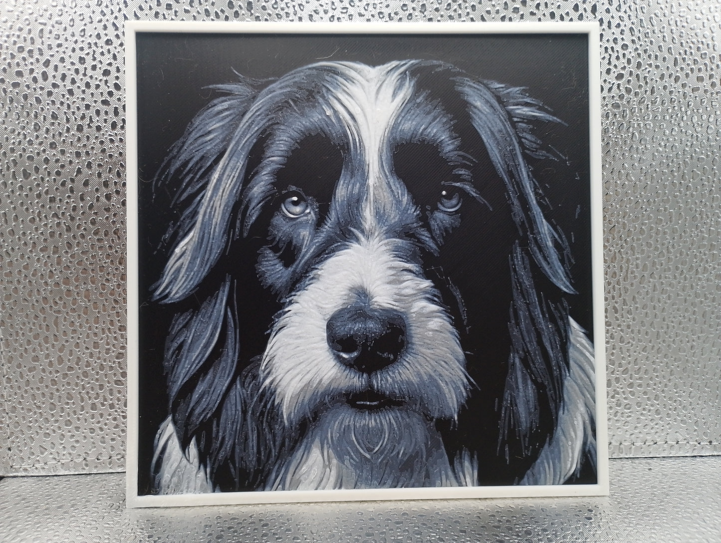 Bearded Collie - Hueforge