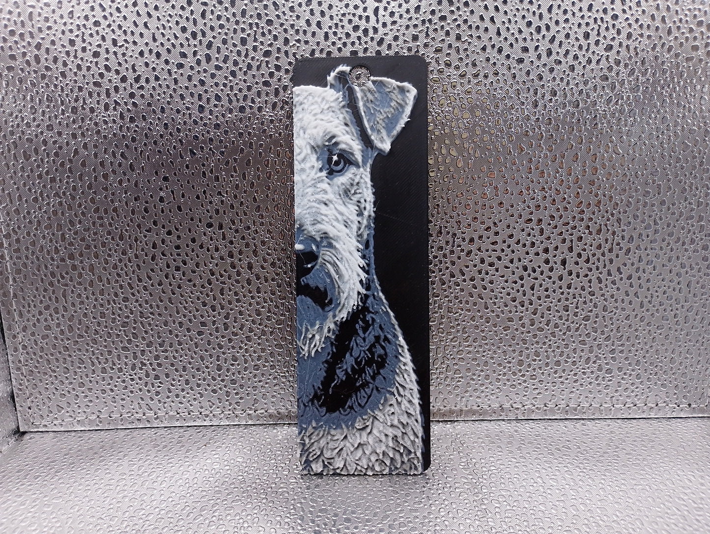 Airedale Terrier Bookmark – Hueforge