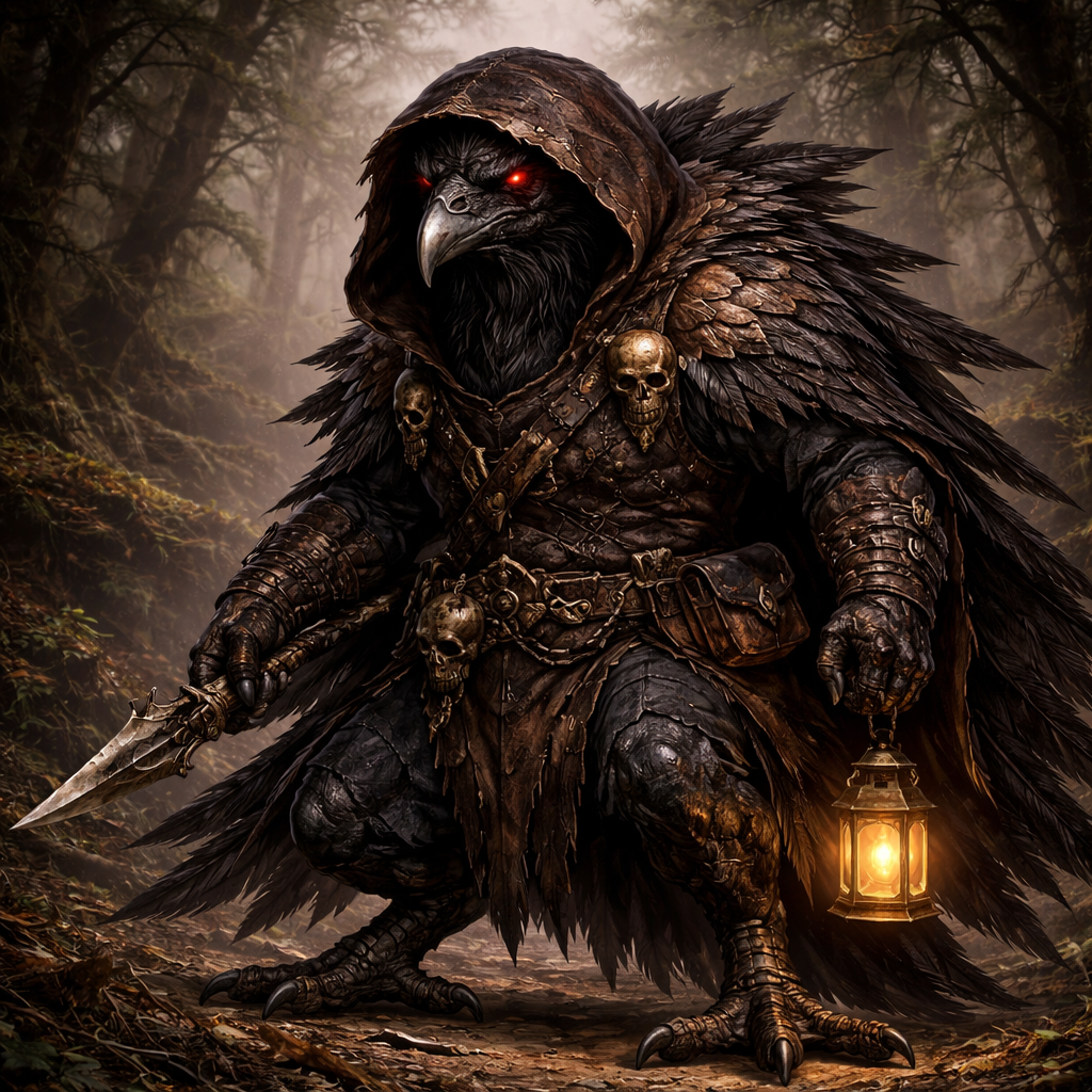 Kenku – Hueforge Fan Art