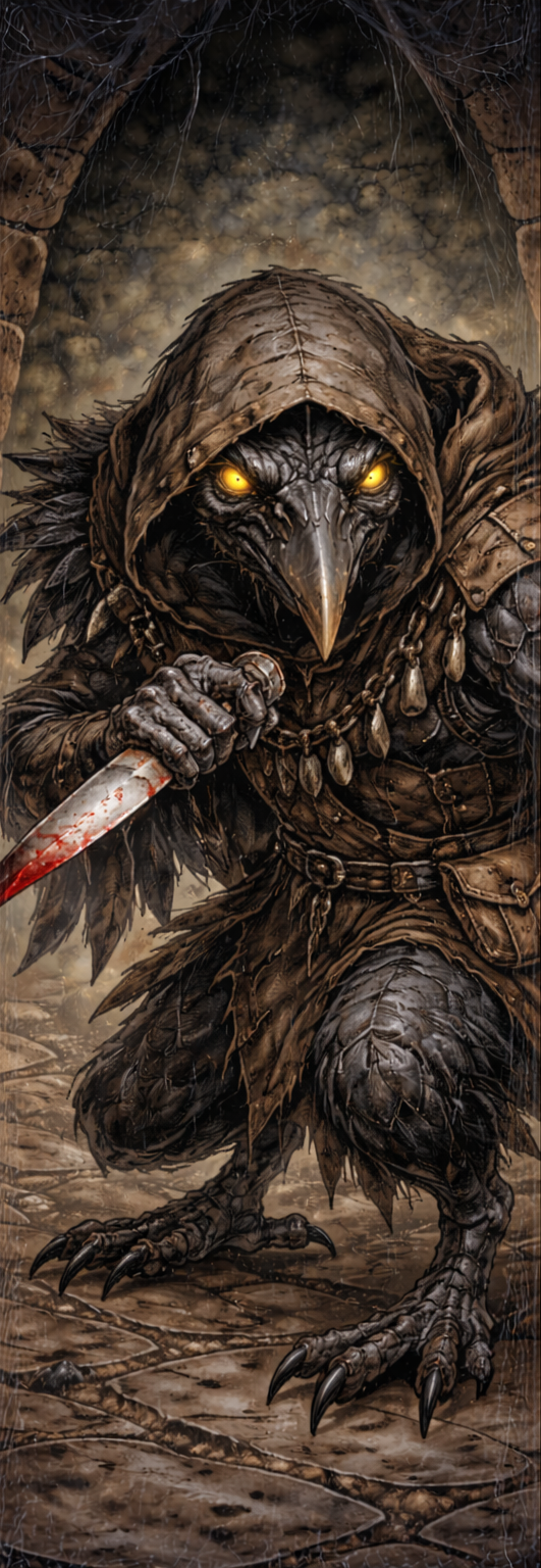 Kenku Bookmark – Hueforge