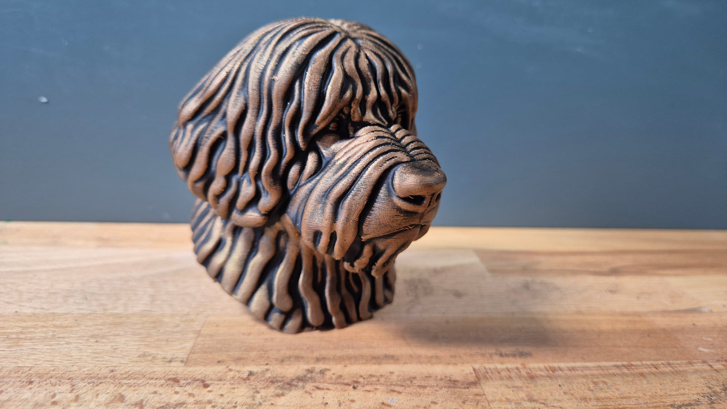 Komondor Bust