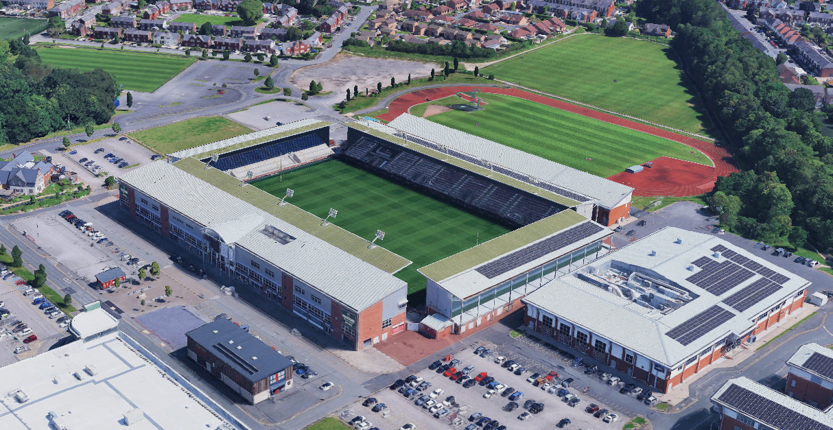 Leigh Leopards - Leigh Sports Village hueforge