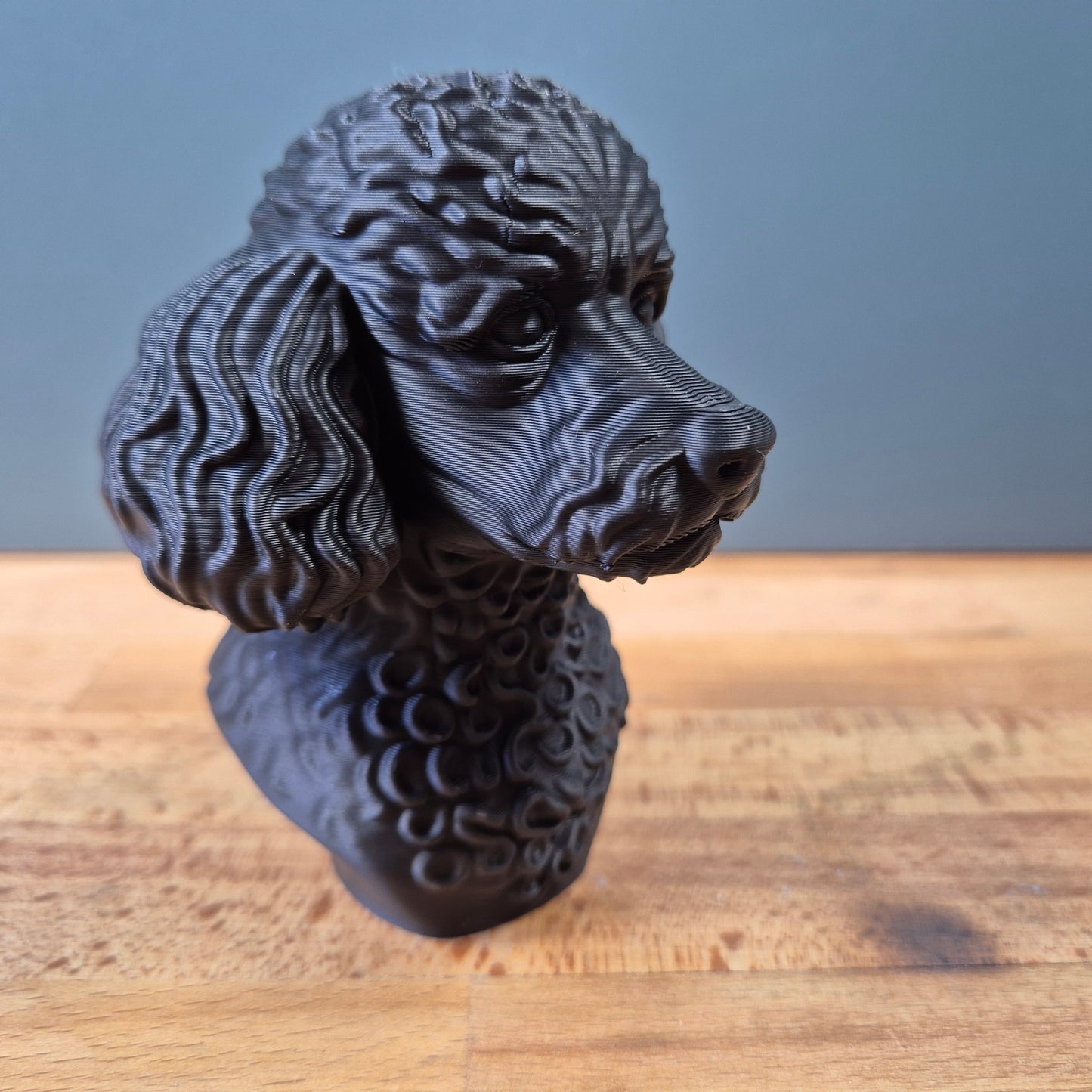 Miniature Poodle Bust
