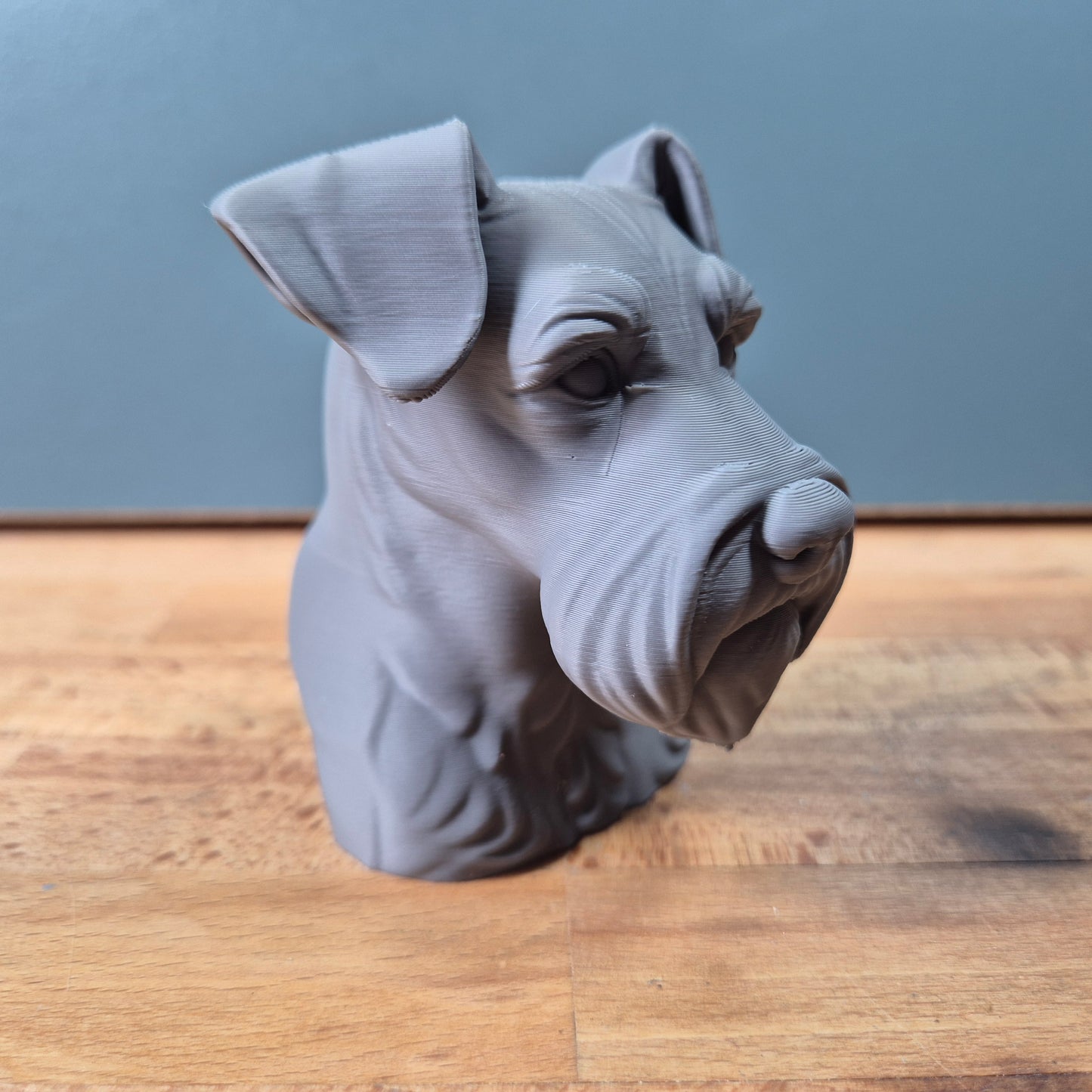 Miniature Schnauzer Bust