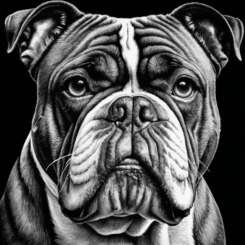Old English Bulldog Hueforge