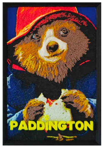 Paddington movie poster fridge magnet