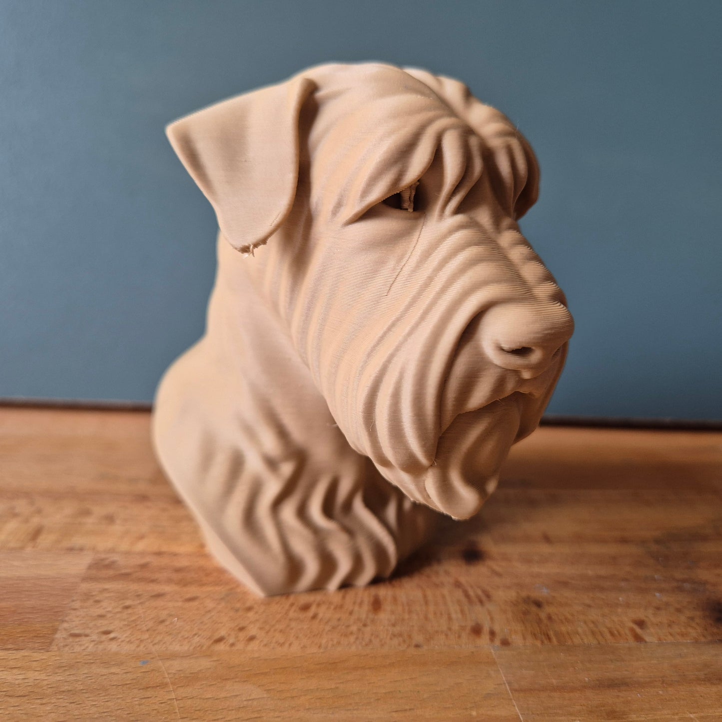 Soft Coated Wheaten Terrier Bust