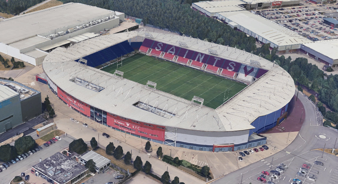 St Helens R.F.C. St Helens Rugby Stadium hueforge