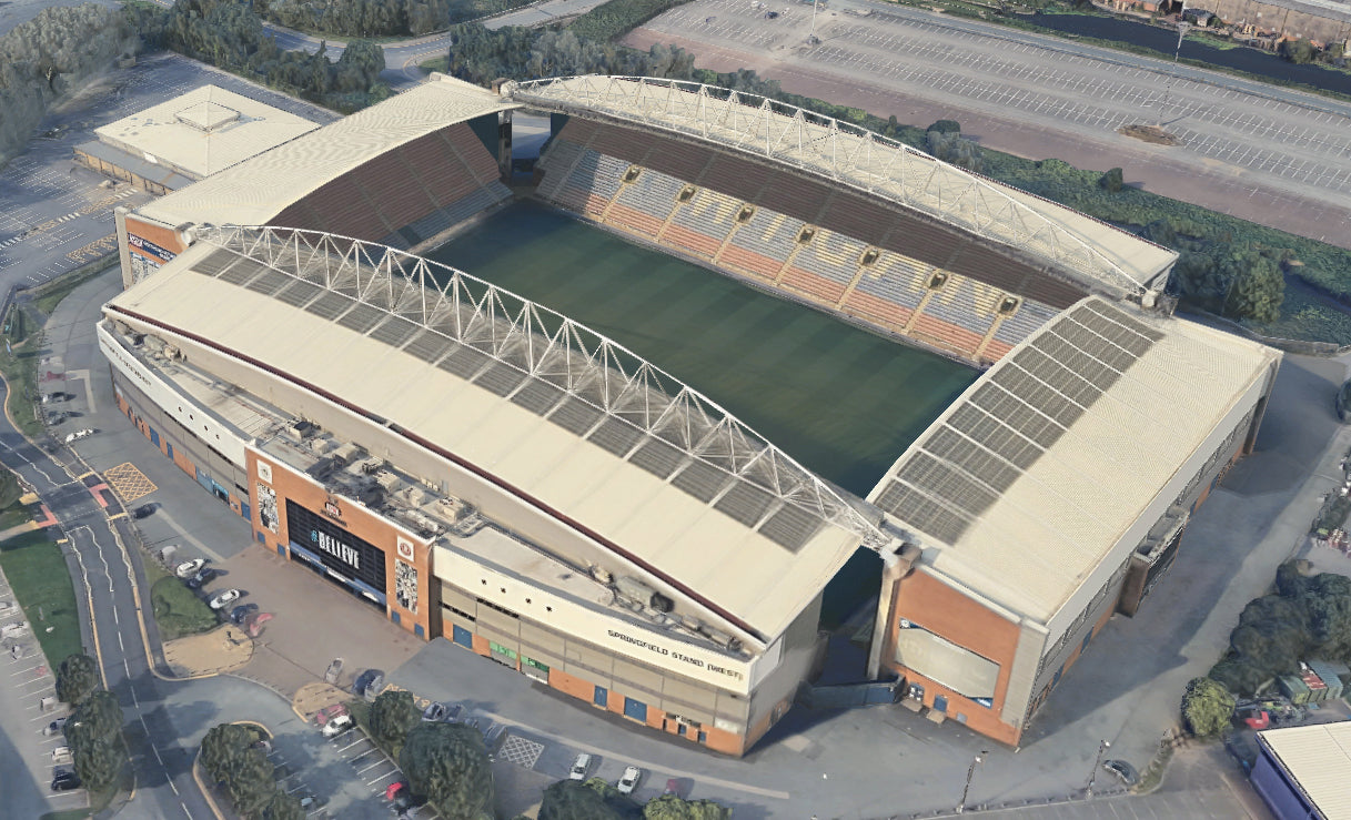 Wigan Warriors - Brick Community Stadium hueforge