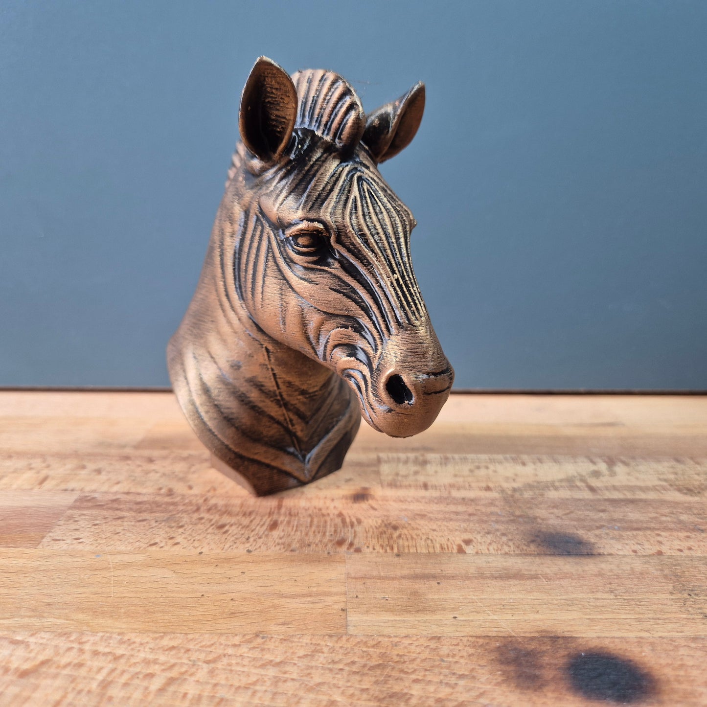 Zebra Bust