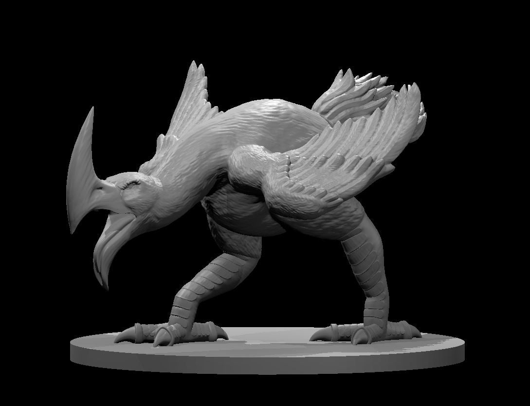 Dungeons & Dragons Axe Beak Wild Miniature