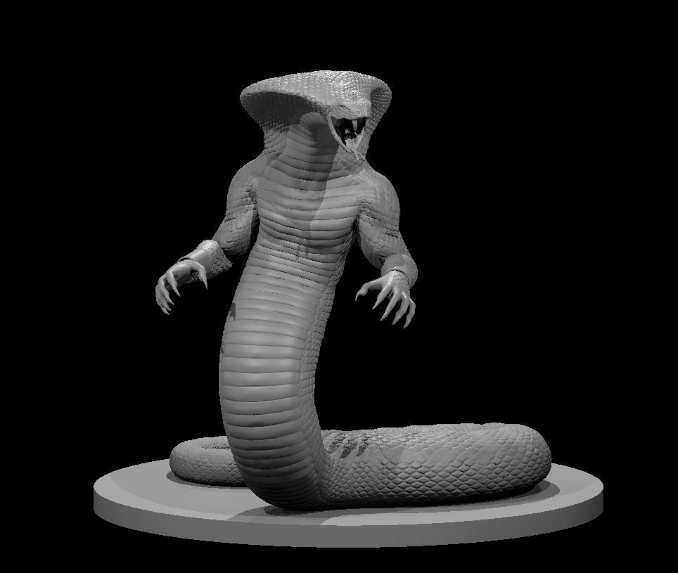 Dungeons & Dragons Yuan-Ti Abomination Miniature