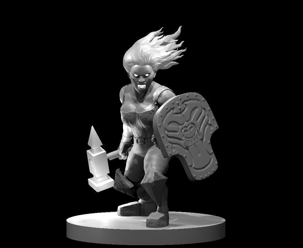 Dungeons & Dragons Azer Sentinel Miniature