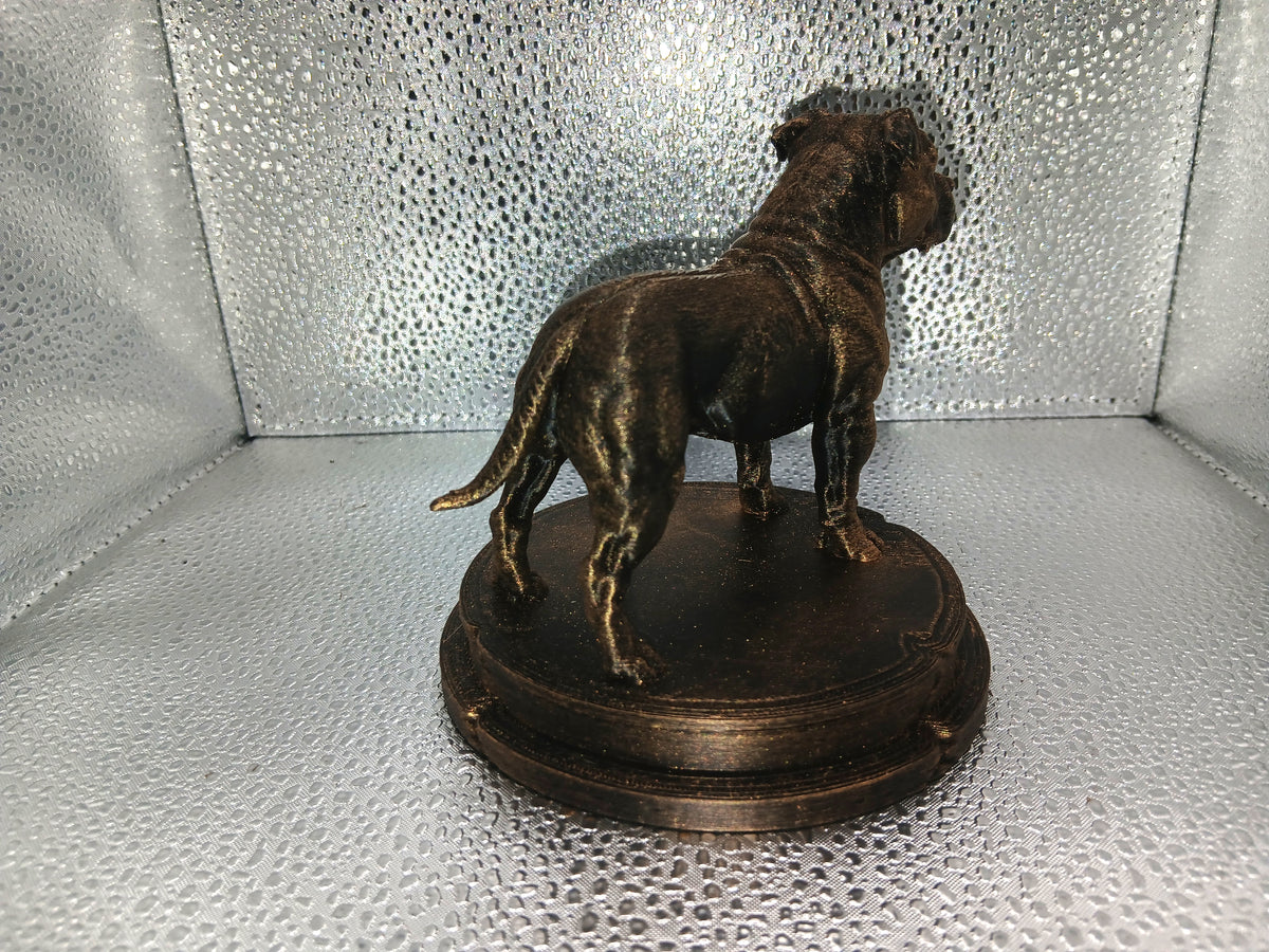 Staffordshire Bull Terrier – 7cm Standing Miniature Statue