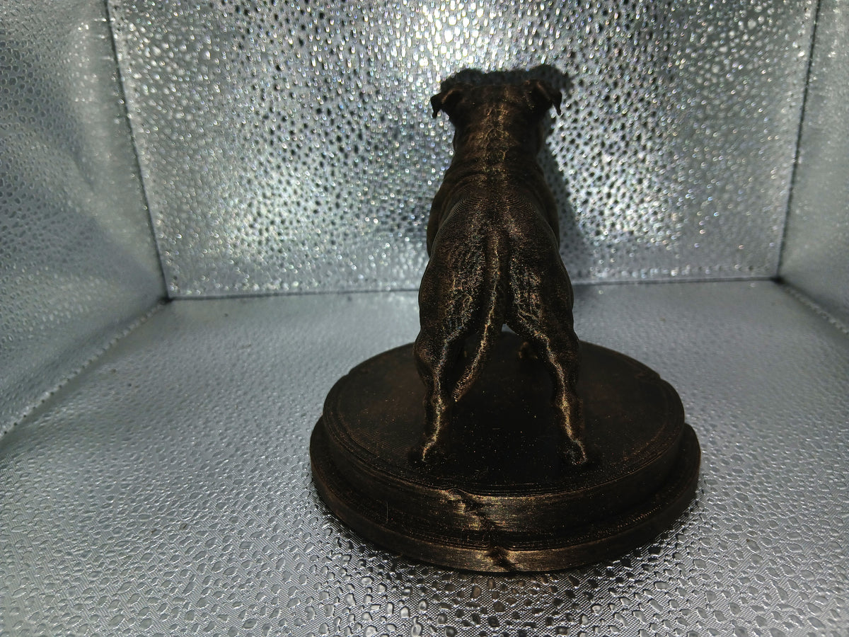 Staffordshire Bull Terrier – 7cm Standing Miniature Statue