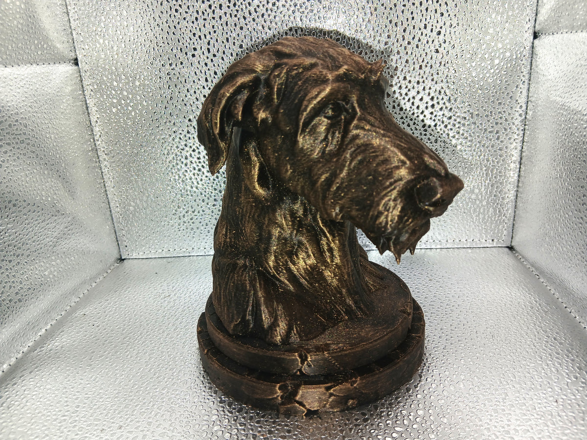 Irish Wolfhound Bust