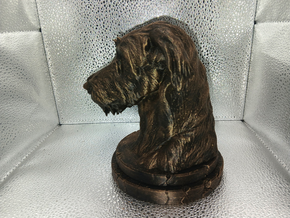 Irish Wolfhound Bust