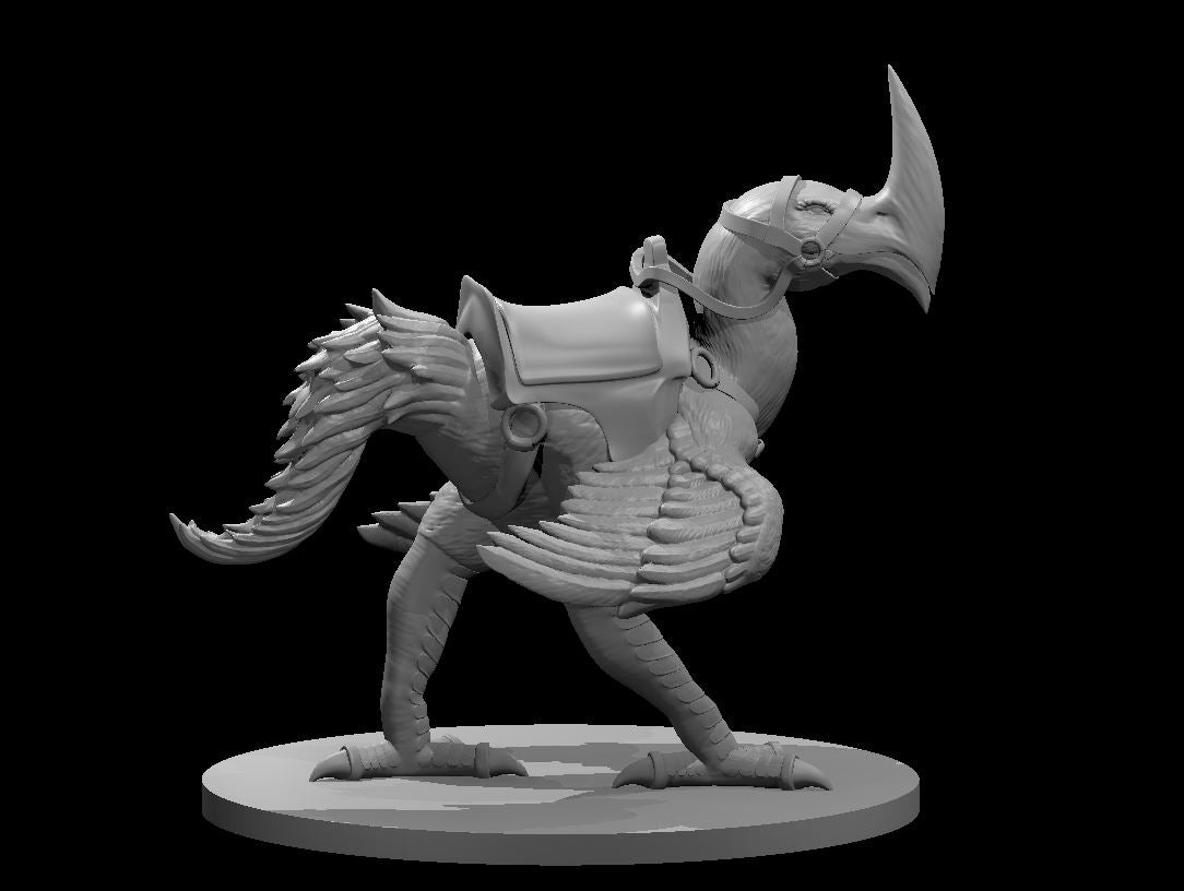 Dungeons & Dragons Axe Beak Mount Miniature