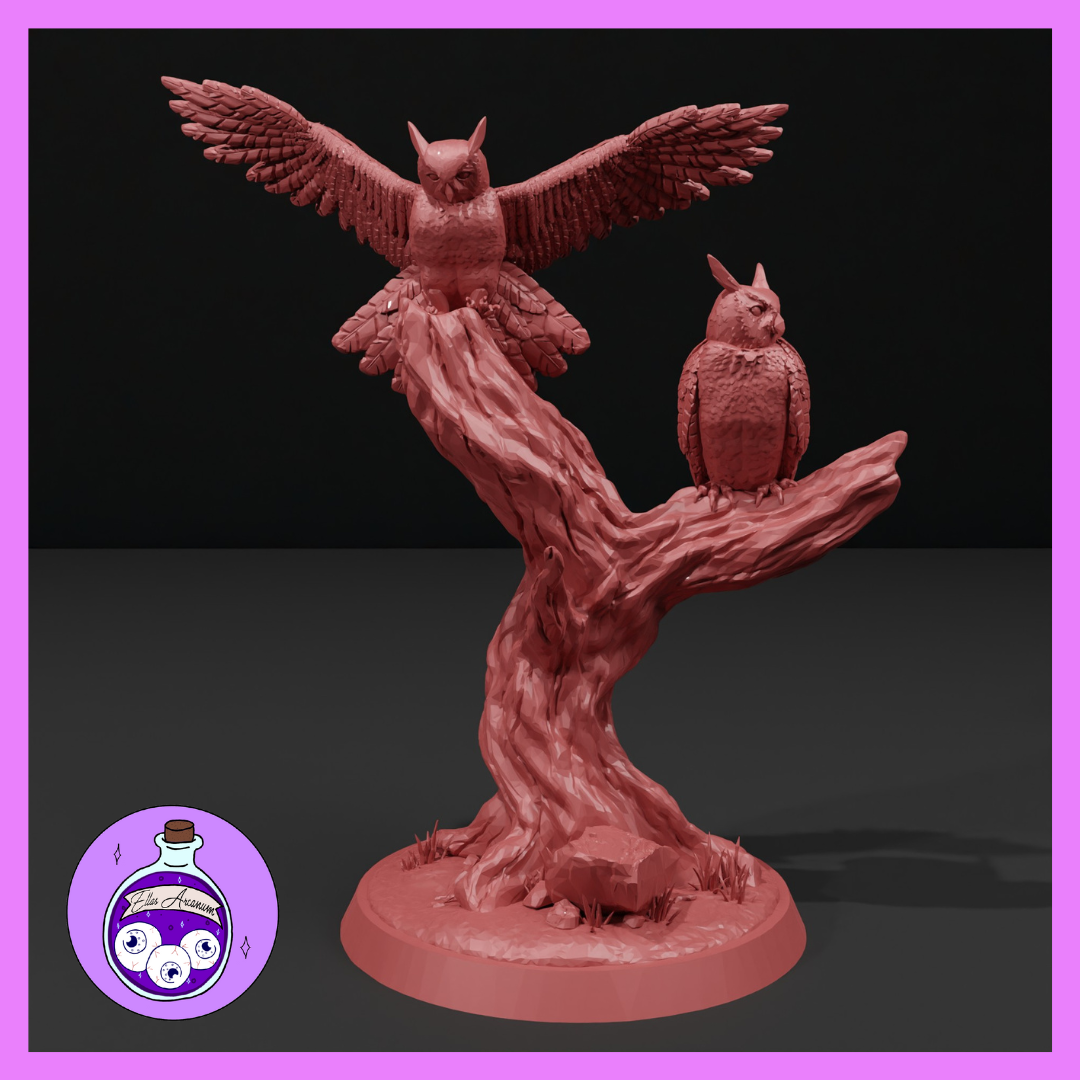 Dungeons & Dragons Two Owls Miniature