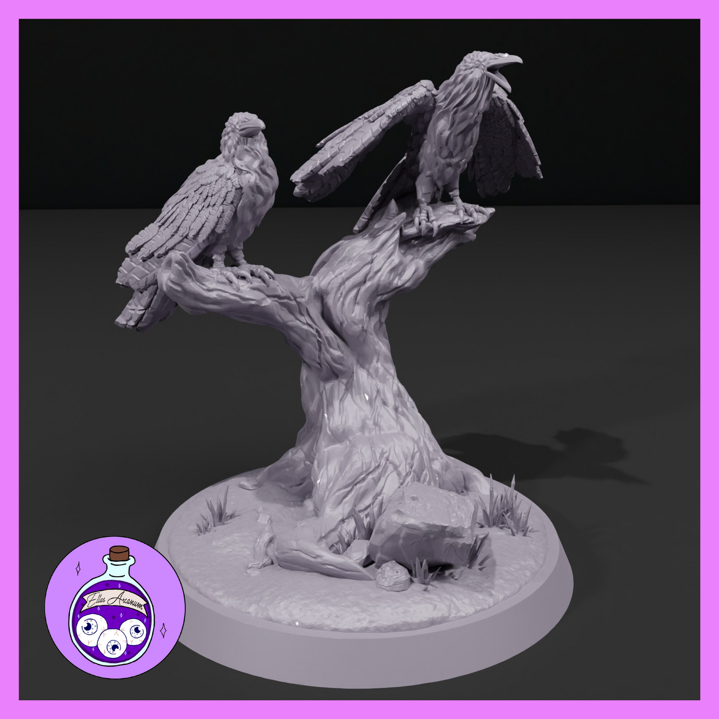 Dungeons & Dragons Raven Miniature
