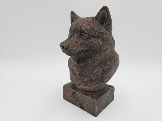 Alaskan Malamute Bust