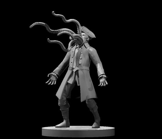 Dungeons & Dragons Aberrant Pirate Captain Miniature