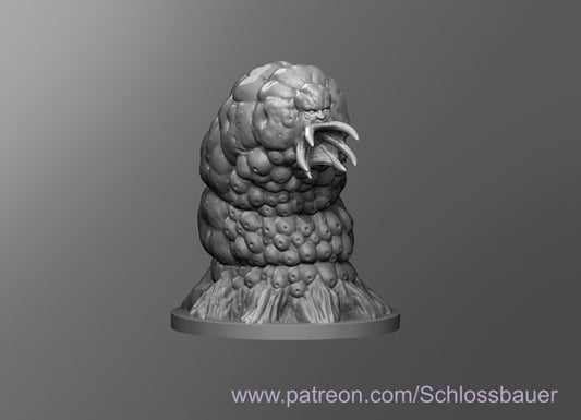 Dungeons & Dragons Abhorrent Worm Miniature