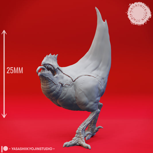 Dungeons & Dragons Abyssal Rooster Miniature