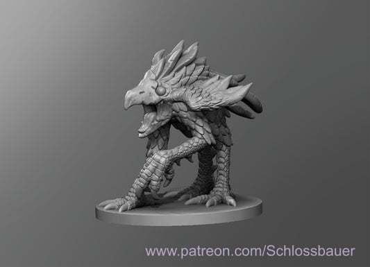 Dungeons & Dragons Achaierai Miniature