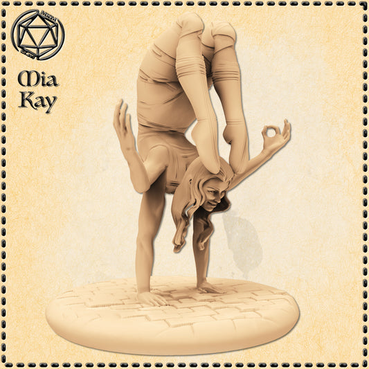 Dungeons & Dragons Circus Acrobat Mutant Miniature