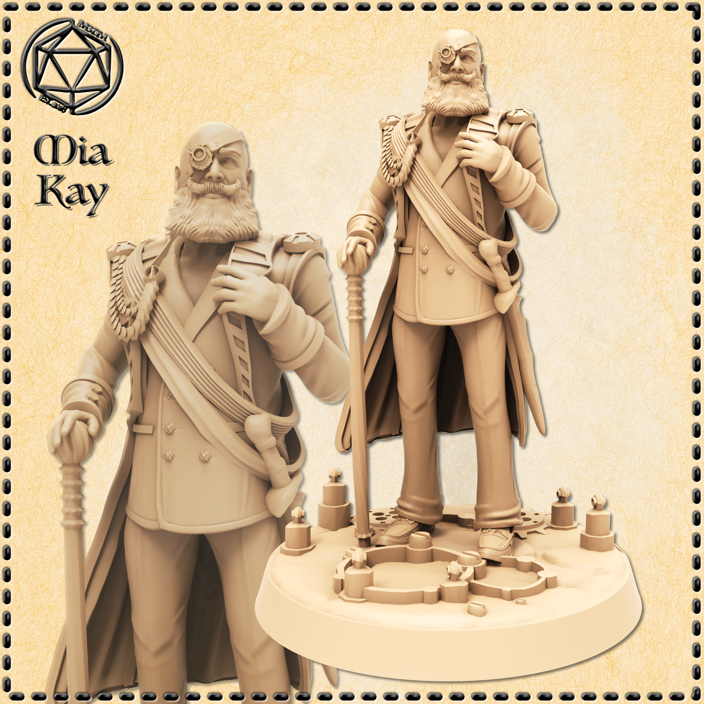 Dungeons & Dragons Admiral Miniature