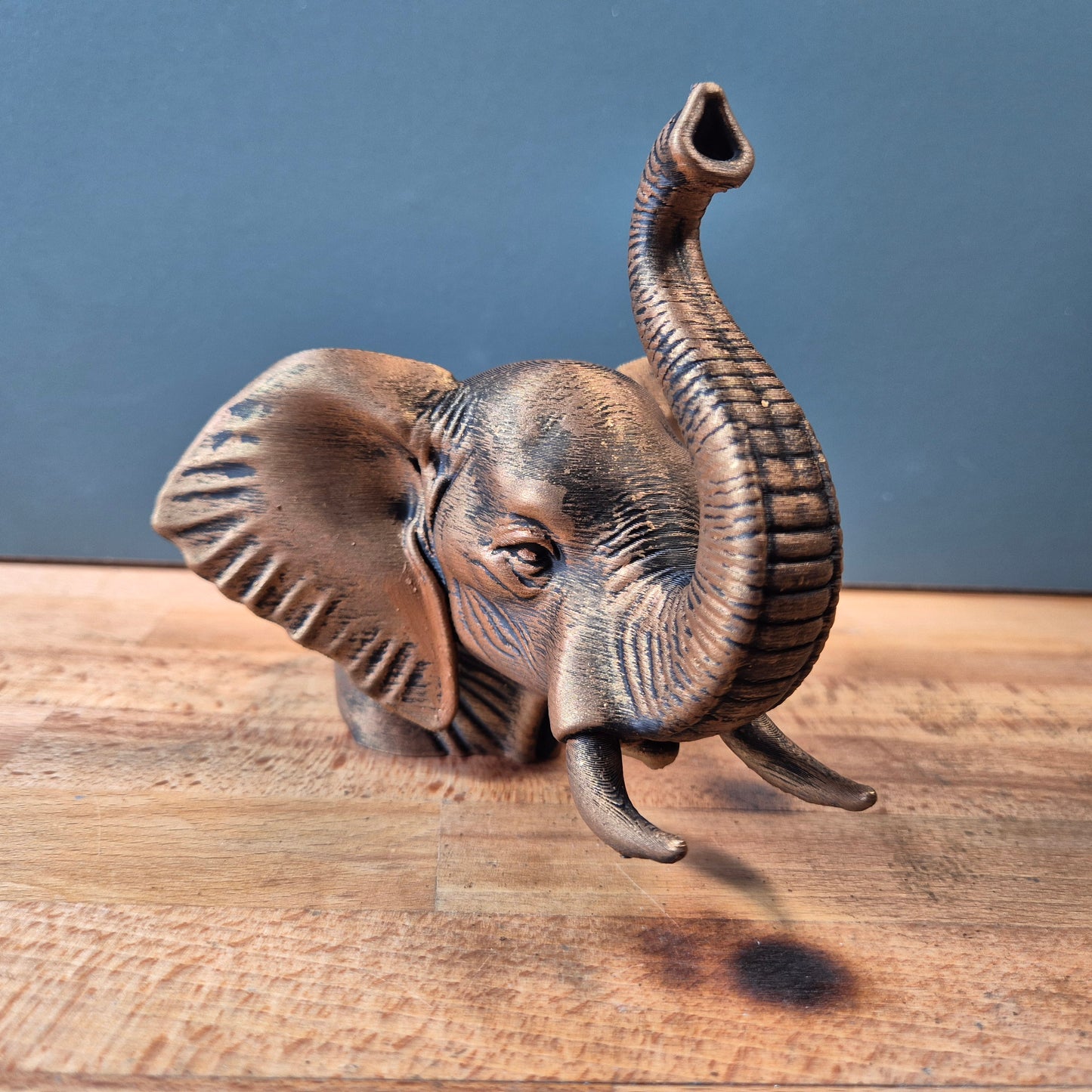 African Elephant Bust
